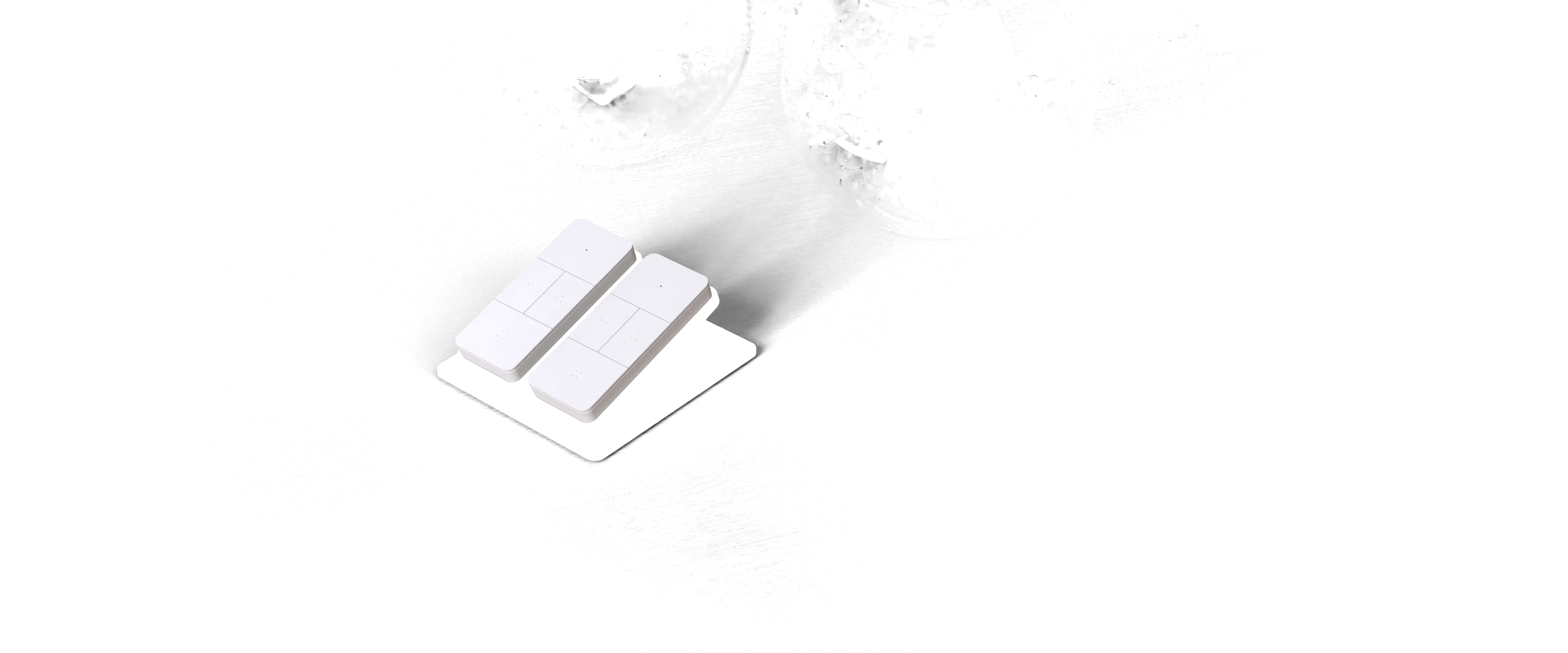 2 remotes for Amazon Basics Smart Wireless Dimmer Switch
