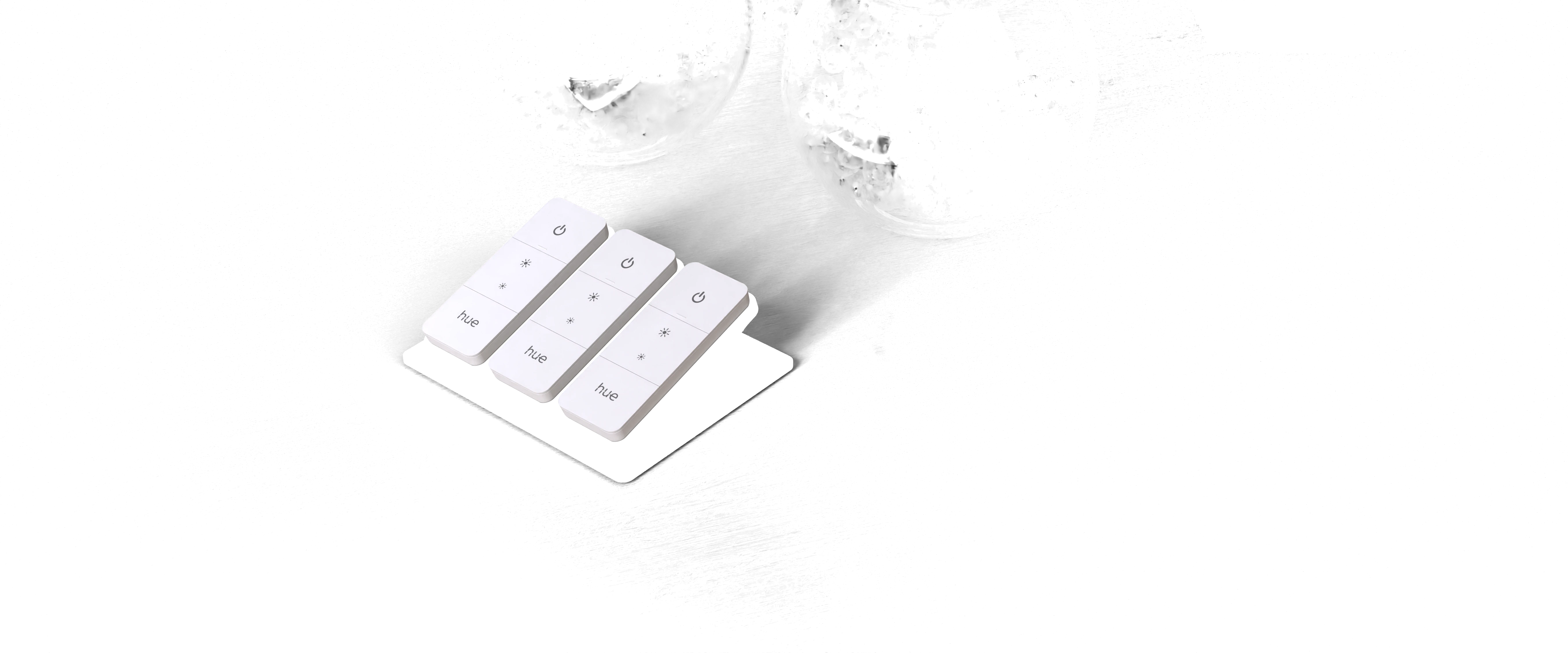 3 remotes for Philips Hue Dimmer Remote (current model)